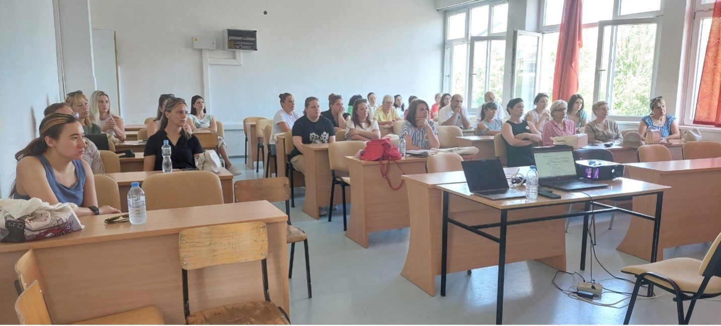 Teachers in the Struga Classroom