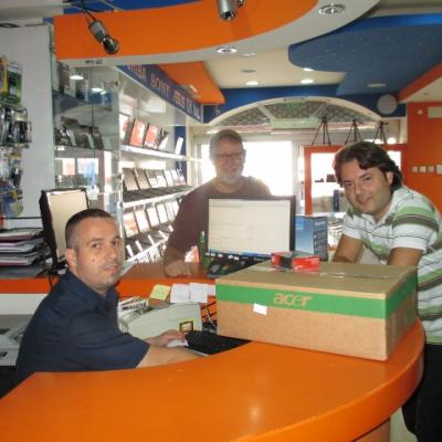 Burim At Computer Store