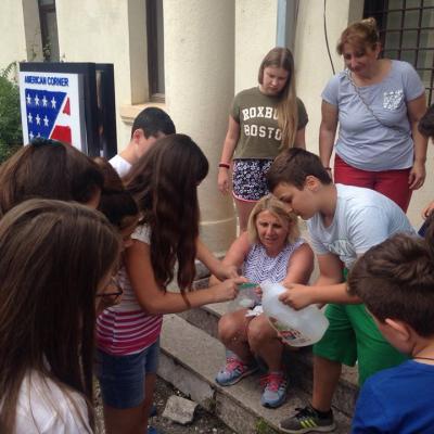 Ginia At American Corner